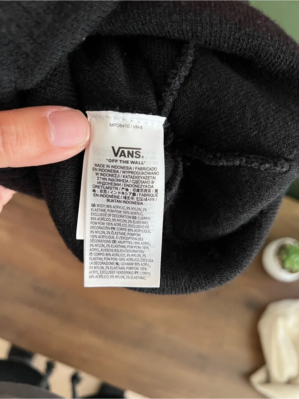 Vans classic knit